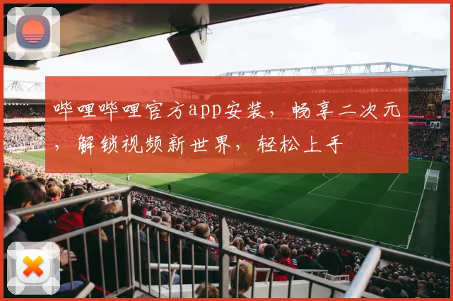哔哩哔哩官方app安装，畅享二次元，解锁视频新世界，轻松上手